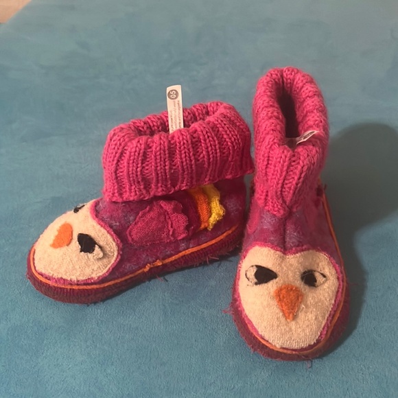 Garnet Hill boiled wool slippers size 5 - Picture 1 of 1